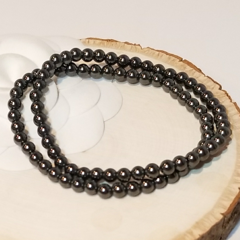 NEW Stainless Steel Stretch Bracelets 2 pcs set - Picture 5 of 6
